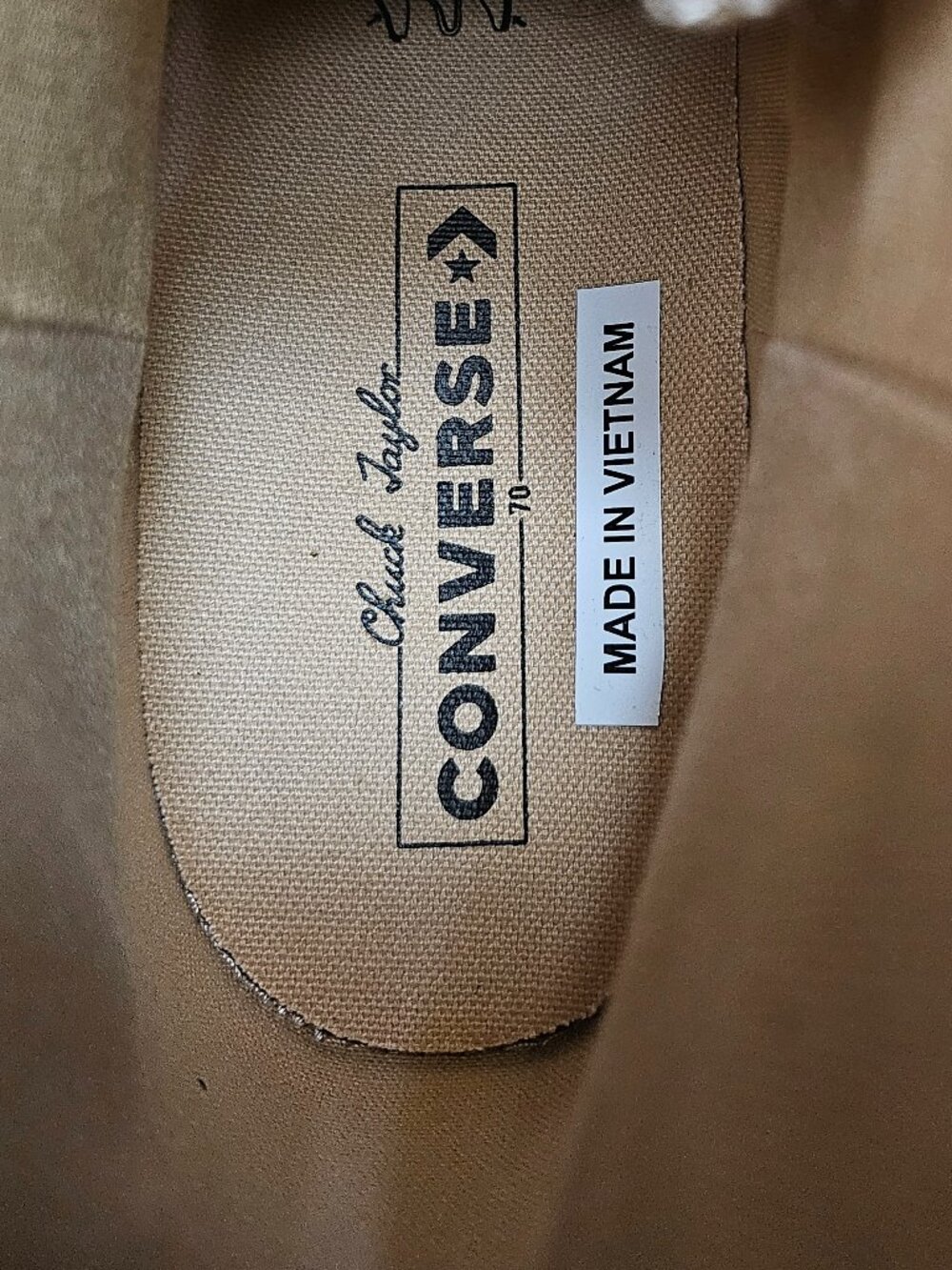 Converse Chuck 70 De Luxe Heel Tan Leather Platform BootA15470C Wom 9.5/mens 7.5 - Picture 8 of 10